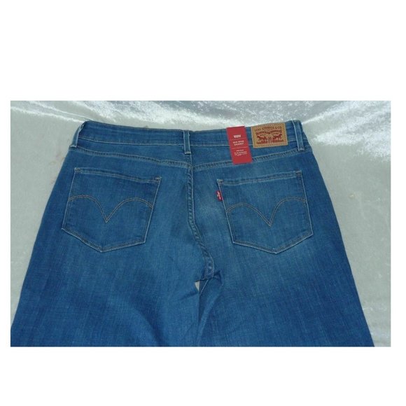 Women's Skinny Jeans Levi's Embroidered Mid Rise size 34 NEW - Picture 4 of 7